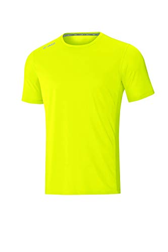 JAKO Damen T-shirt Run 2.0, neongelb, 34, 6175 von JAKO