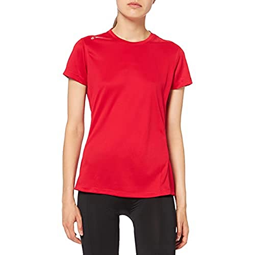 JAKO Damen Run 2.0 T-shirt, Sportrot, 42 EU von JAKO