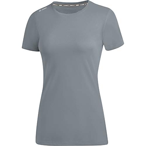 JAKO Damen T-shirt Run 2.0, steingrau, 40, 6175 JAKO Damen T-shirt Run 2.0, steingrau, 40, 6175 von JAKO