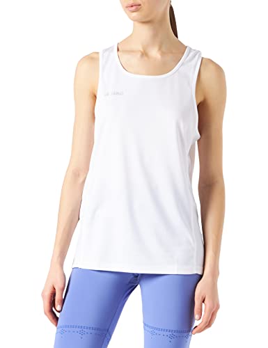 JAKO Damen Tanktop Run 2.0, weiß, 42, 6075 von JAKO