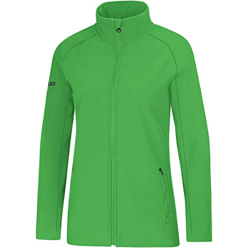 JAKO Damen Softshell-jacken Softshelljacke Team, soft green, 44, 7604 von JAKO