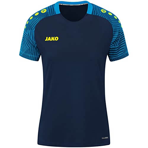 JAKO Damen T-Shirt Performance, Marine/Jako-Blau, 40 von JAKO