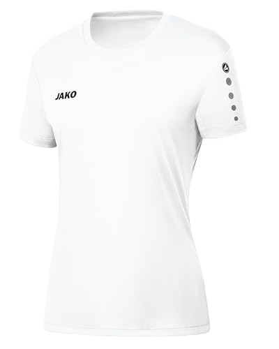 JAKO Damen Team Ka Trikot, Weiß, 42 EU JAKO Damen Team Ka Trikot, Weiß, 42 EU von JAKO