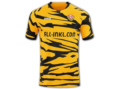 JAKO Dynamo Dresden Warm-Up T-Shirt dynamic yellow - XL von JAKO