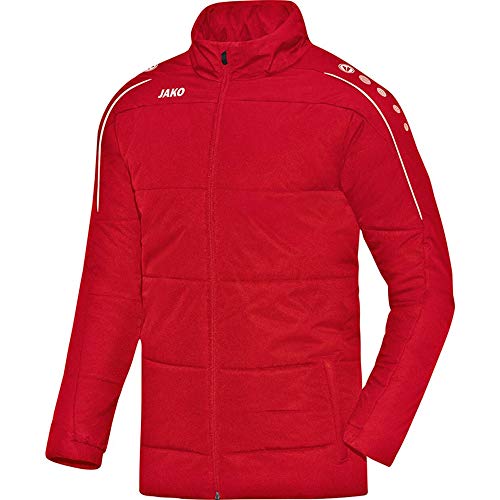 JAKO Erwachsenen Coachjacke Classico, rot, 3XL, 7150 von JAKO