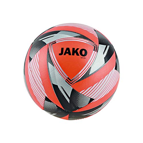 JAKO Fußbälle Miniball Neon, flame/silber, 1, 2384 JAKO Fußbälle Miniball Neon, flame/silber, 1, 2384 von JAKO