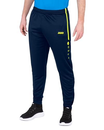 JAKO Herren Active Trainingshose, Marine/Neongelb, M EU JAKO Herren Active Trainingshose, Marine/Neongelb, M EU von JAKO