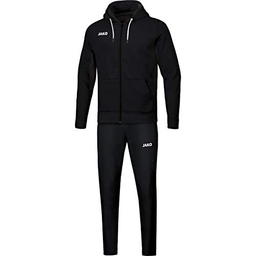JAKO Herren Base Mit Kapuze Jogginganzug, Schwarz, XL EU JAKO Herren Base Mit Kapuze Jogginganzug, Schwarz, XL EU von JAKO