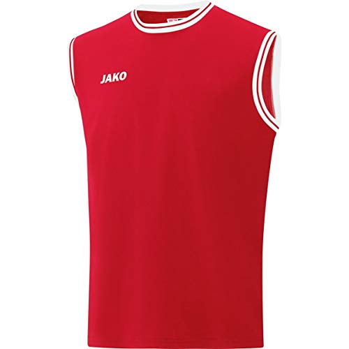 JAKO Herren Trikot Center 2.0, rot/weiß, XXL, 4150 von JAKO