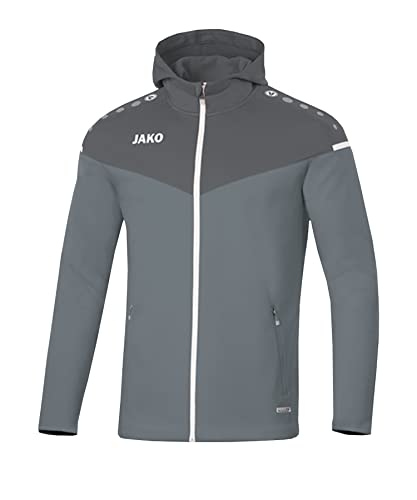 JAKO Herren Kapuzenjacke Champ 2.0, steingrau/anthra light, M, 6820 JAKO Herren Kapuzenjacke Champ 2.0, steingrau/anthra light, M, 6820 von JAKO