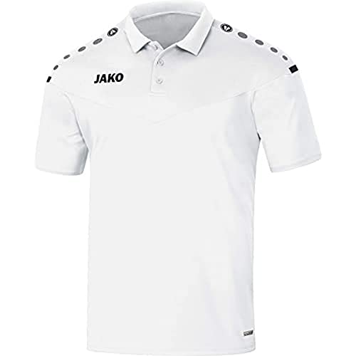 JAKO Herren Champ 2.0 Polo, Weiß, 4XL EU von JAKO