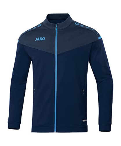 JAKO Herren Polyesterjacke Champ 2.0, marine/darkblue/skyblue, S, 9320 JAKO Herren Polyesterjacke Champ 2.0, marine/darkblue/skyblue, S, 9320 von JAKO