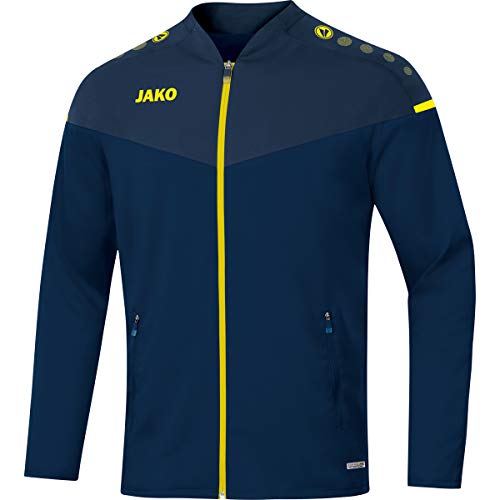JAKO Herren Präsentationsjacke Champ 2.0, marine/darkblue/neongelb, XL, 9820 JAKO Herren Präsentationsjacke Champ 2.0, marine/darkblue/neongelb, XL, 9820 von JAKO