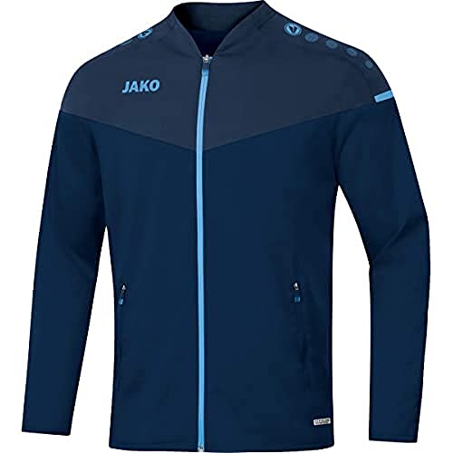 JAKO Herren Präsentationsjacke Champ 2.0, marine/darkblue/skyblue, XXL, 9820 JAKO Herren Präsentationsjacke Champ 2.0, marine/darkblue/skyblue, XXL, 9820 von JAKO