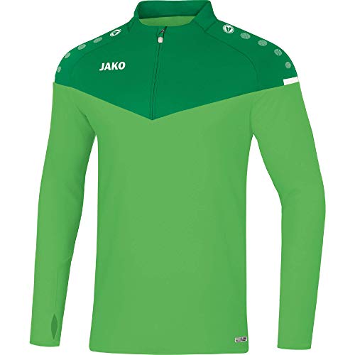 JAKO Herren Ziptop Champ 2.0, soft green/sportgrün, L, 8620 JAKO Herren Ziptop Champ 2.0, soft green/sportgrün, L, 8620 von JAKO