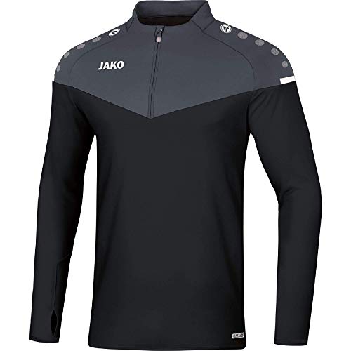 JAKO Herren Champ 2.0 Ziptop, schwarz/anthrazit, 3XL EU JAKO Herren Champ 2.0 Ziptop, schwarz/anthrazit, 3XL EU von JAKO