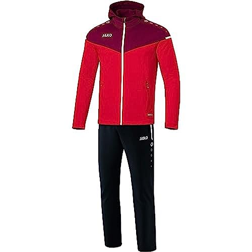 Jako Herren Präsentationsanzug Champ 2.0 mit Kapuze, rot/Weinrot, 3XL, M9620 Jako Herren Präsentationsanzug Champ 2.0 mit Kapuze, rot/Weinrot, 3XL, M9620 von JAKO