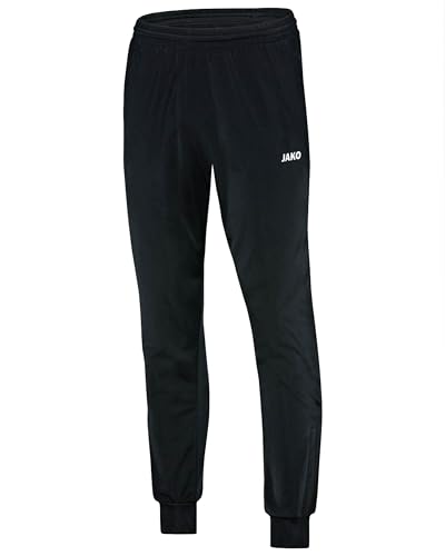 JAKO Herren Classico Kurzgrößen Polyesterhose, Schwarz, 27 EU von JAKO