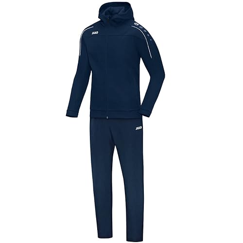JAKO Herren Präsentationsanzug Classico mit Kapuze, marine, XXL, M9650 JAKO Herren Präsentationsanzug Classico mit Kapuze, marine, XXL, M9650 von JAKO
