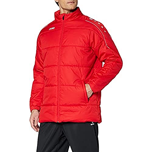 JAKO Kinder Coachjacke Classico, rot, 128, 7150 von JAKO