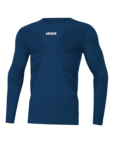 JAKO Herren Comfort 2.0 Longsleeve, Navy, S EU von JAKO