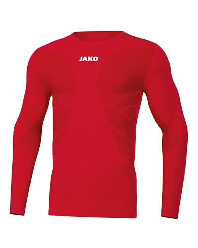 JAKO Herren Comfort 2.0 Longsleeve, Sportrot, L EU JAKO Herren Comfort 2.0 Longsleeve, Sportrot, L EU von JAKO
