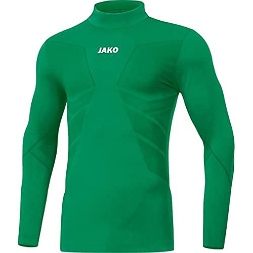 JAKO Herren Turtleneck Comfort 2.0, Sportgrün, L von JAKO