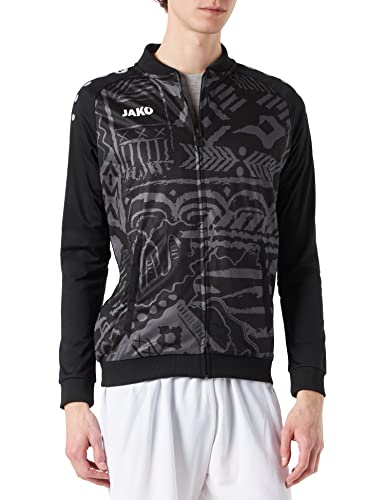 JAKO Herren Einlaufjacke Tropicana, Schwarz/Anthrazit, XL von JAKO