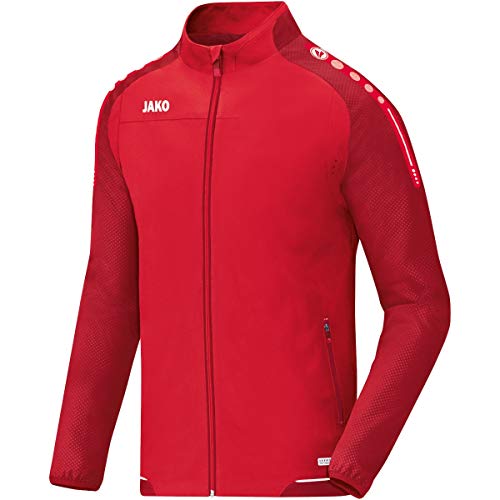 JAKO Herren Freizeitjacke Präsentationsjacke Champ, rot/dunkelrot, XXL, 9817 JAKO Herren Freizeitjacke Präsentationsjacke Champ, rot/dunkelrot, XXL, 9817 von JAKO