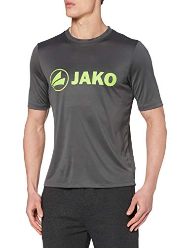 JAKO Herren Funktionsshirt Promo, anthrazit/lime, M, 6164 von JAKO