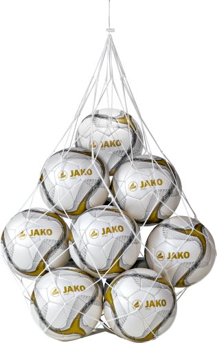 JAKO Herren Fußball Ballnetz, Weiß, Standart von JAKO