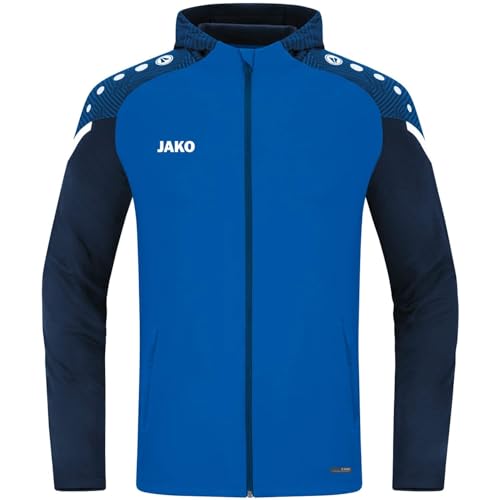 JAKO Herren Kapuzenjacke Performance, Royal/Marine, S von JAKO