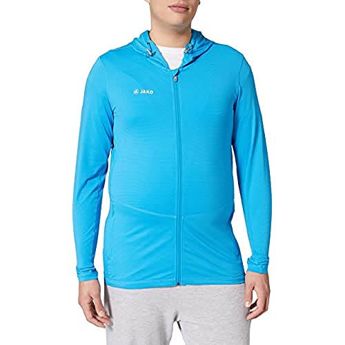 JAKO Herren Kapuzenjacke Run 2.0, blau, S, 6875 JAKO Herren Kapuzenjacke Run 2.0, blau, S, 6875 von JAKO
