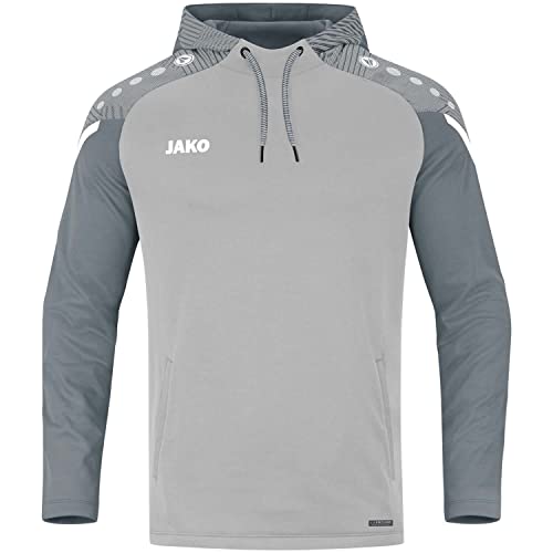 JAKO Herren Kapuzensweatshirt Performance, Soft Grey/Steingrau, XXL von JAKO