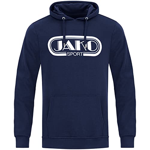 JAKO Herren Kapuzensweatshirt Retro, Marine, XL JAKO Herren Kapuzensweatshirt Retro, Marine, XL von JAKO