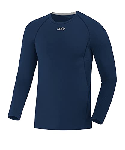 JAKO Herren Compression 2.0 Longsleeve, Navy, XS EU von JAKO