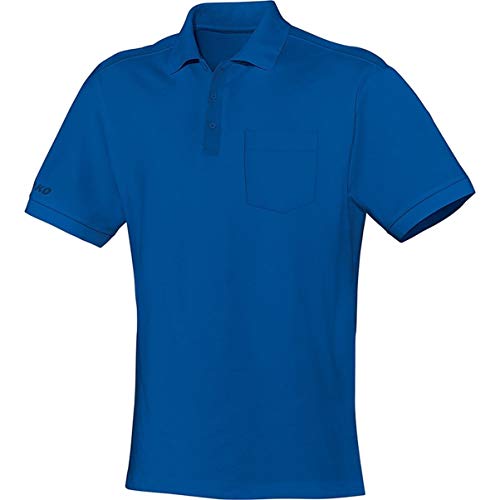 JAKO Herren Polo Team mit Brusttasche, Royal, S JAKO Herren Polo Team mit Brusttasche, Royal, S von JAKO
