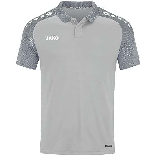 JAKO Herren Poloshirt Performance, Soft Grey/Steingrau, M von JAKO