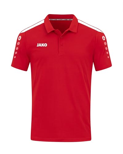 JAKO Herren Poloshirt Power, Rot, M JAKO Herren Poloshirt Power, Rot, M von JAKO