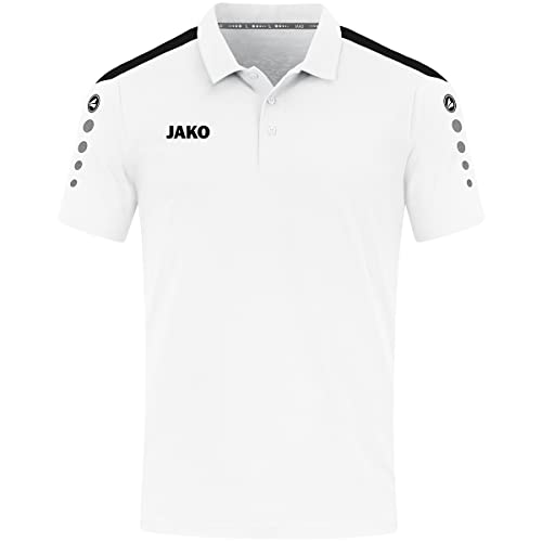 JAKO Herren Poloshirt Power, Weiß, L von JAKO