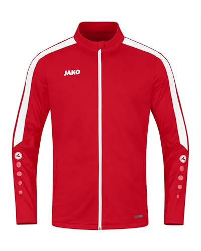 JAKO Herren Polyesterjacke Power, Rot, M JAKO Herren Polyesterjacke Power, Rot, M von JAKO
