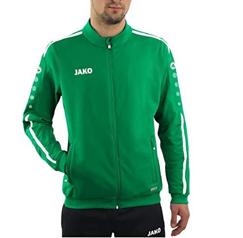 JAKO Herren Polyesterjacke Striker 2.0, sportgrün/weiß, 4XL, 9319 von JAKO