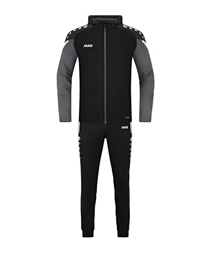 JAKO Herren Präsentationsanzug Performance, Schwarz/Anthra Light, XL JAKO Herren Präsentationsanzug Performance, Schwarz/Anthra Light, XL von JAKO