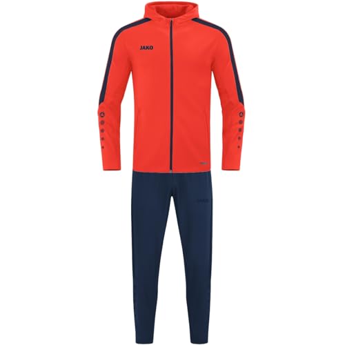 JAKO Herren Präsentationsanzug Power, Flame/Marine, XL JAKO Herren Präsentationsanzug Power, Flame/Marine, XL von JAKO