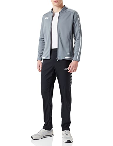 JAKO Herren Präsentationsanzug Striker 2.0, steingrau/weiß, L, M9519 JAKO Herren Präsentationsanzug Striker 2.0, steingrau/weiß, L, M9519 von JAKO