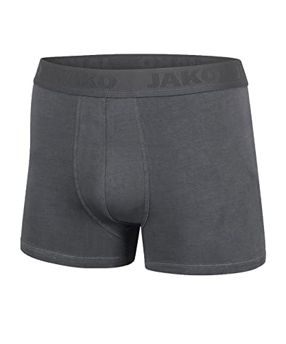 JAKO Herren Boxershorts Premium 2er-Pack, Anthrazit, S JAKO Herren Boxershorts Premium 2er-Pack, Anthrazit, S von JAKO