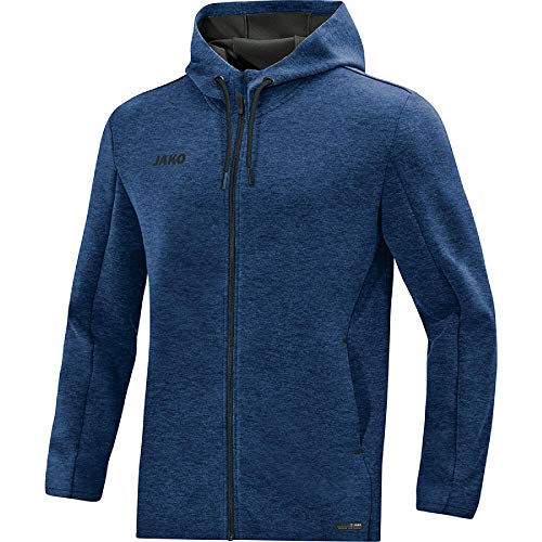 JAKO Herren Kapuzenjacke Premium Basics, marine meliert, L, 6829 JAKO Herren Kapuzenjacke Premium Basics, marine meliert, L, 6829 von JAKO