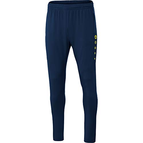 Jako Herren Trainingshose Premium, marine/neongelb, L, 8420 Jako Herren Trainingshose Premium, marine/neongelb, L, 8420 von JAKO