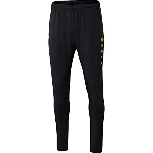 Jako Herren Trainingshose Premium, schwarz/citro, S, 8420 Jako Herren Trainingshose Premium, schwarz/citro, S, 8420 von JAKO