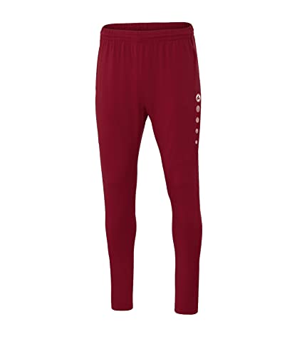 Jako Herren Trainingshose Premium, weinrot, S, 8420 Jako Herren Trainingshose Premium, weinrot, S, 8420 von JAKO